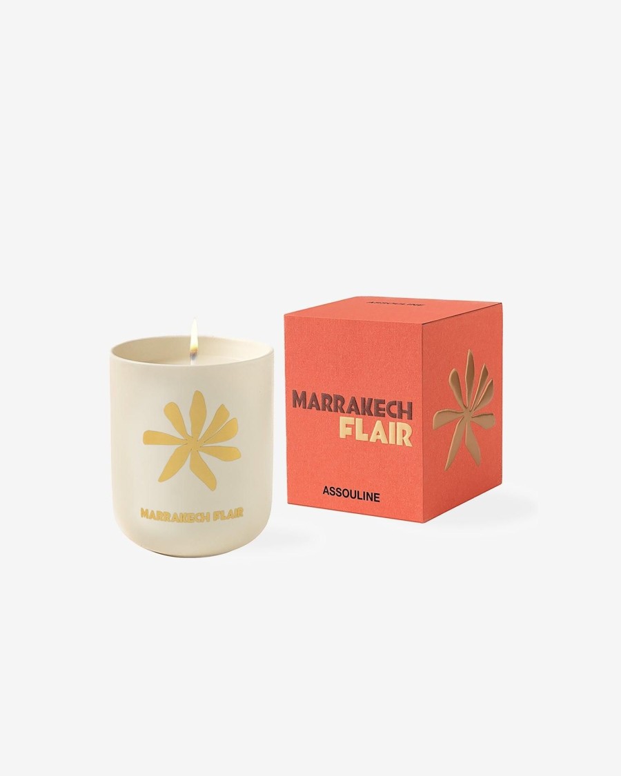 Candles | Assouline Marrakech Flair-Travel From Home Candle