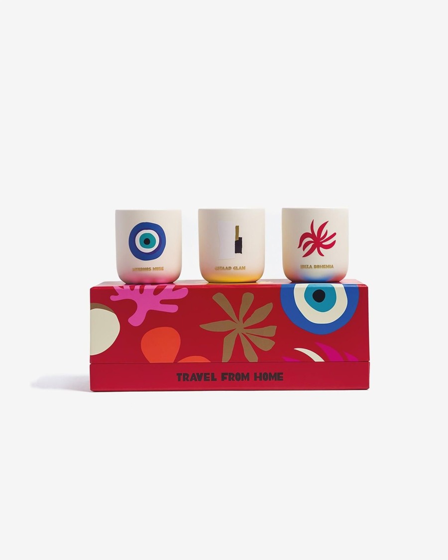 Candles | Assouline Travel From Home Mini Scented Candle Set