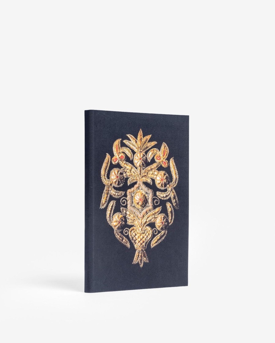 Stationery | Assouline Uzbekistan Notebook: Gold Chapan